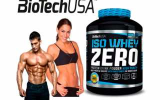 Iso Whey Zero от Biotech USA