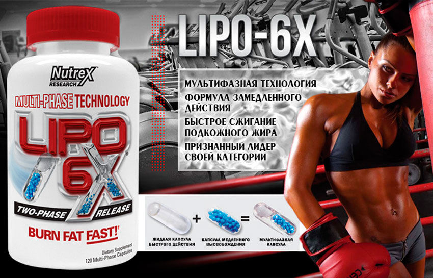 Lipo-6X от Nutrex