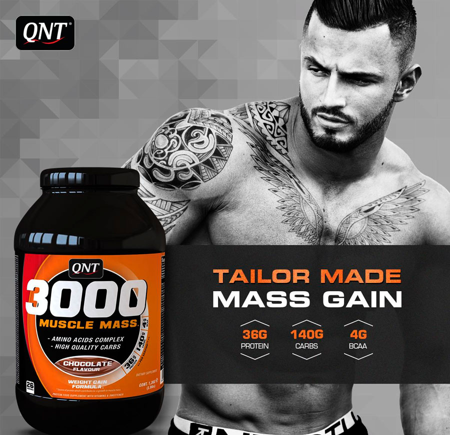 Muscle Mass 3000 от QNT